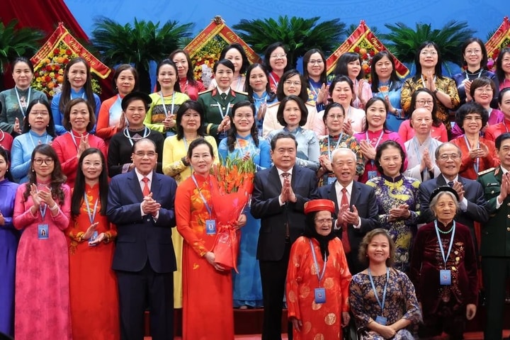 Bà Lê Thị Thủy tái đắc cử Chủ tịch Hội Liên hiệp Phụ nữ Việt Nam khóa XIV