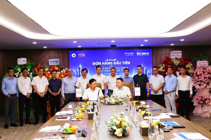 Đơn hàng đầu tiên giữa KITA Group và Chery Commercial Vehicle