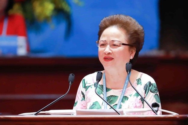 Madame Nguyễn Thị Nga tiếp tục được bầu vào Ban Chấp hành Trung ương Hội Liên hiệp Phụ nữ