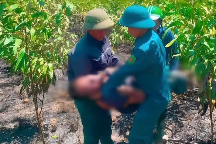 Phát hiện hai vợ chồng tử vong tại hiện trường cháy rừng