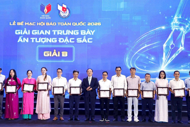 Báo Công lý được trao Giải B "Gian trưng bày ấn tượng đặc sắc”