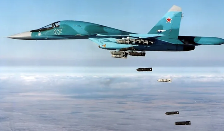 Nga dùng tiêm kích Su-34 tập kích điểm điều khiển UAV Ukraine