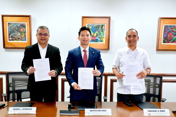 VinEnergo hợp tác Meralco và MGEN tăng cường an ninh năng lượng Philippines