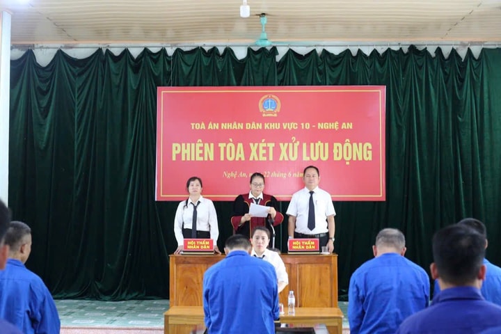 TAND khu vực 10 - Nghệ An xét xử lưu động 4 vụ án ma túy, tuyên nhiều mức án nghiêm khắc