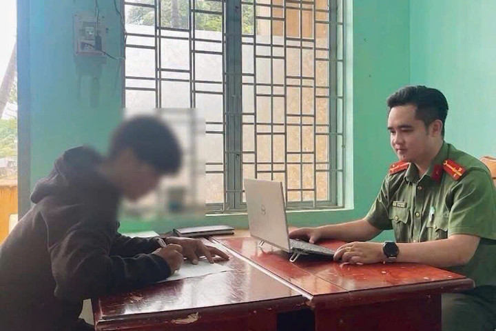 Dùng AI tạo, đăng hình ảnh sai sự thật về lực lượng Công an