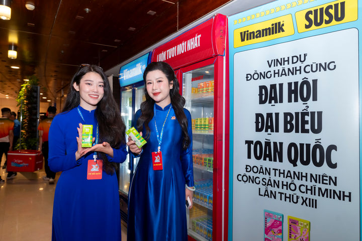 Vinamilk đồng hành cùng Đại hội Đoàn Thanh niên toàn quốc