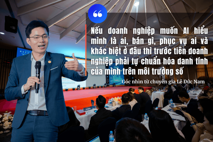 CEO Lê Đức Nam: Muốn dùng AI Agent hiệu quả, doanh nghiệp phải chuẩn hóa trước