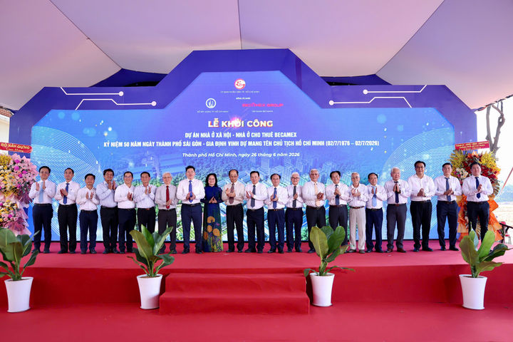 Tập đoàn Becamex khởi công hơn 6.200 căn nhà ở xã hội, phát triển mô hình nhà ở cho thuê