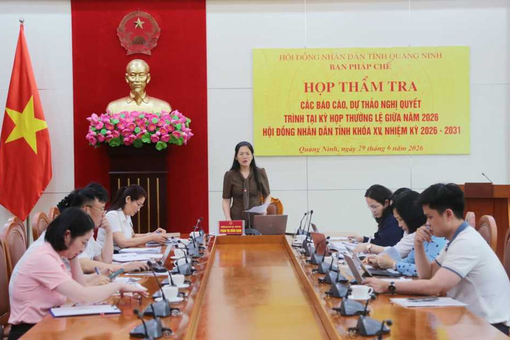 Quảng Ninh thẩm tra báo cáo công tác của TAND tỉnh trước kỳ họp HĐND