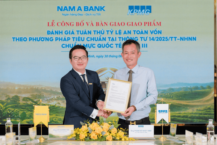 Nam A Bank hoàn thành đánh giá tuân thủ an toàn vốn Basel III