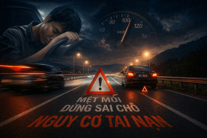 Hành trình dài trên cao tốc và bài toán nghỉ ngơi an toàn