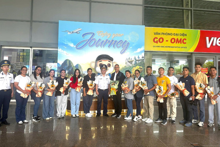 Đoàn sĩ quan trẻ Philippines tham gia giao lưu tại Đà Nẵng