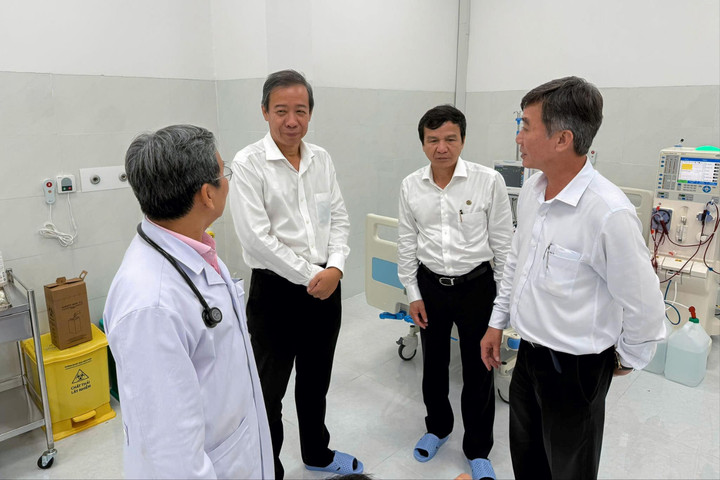 Lần đầu bệnh nhân suy thận được điều trị tại Côn Đảo