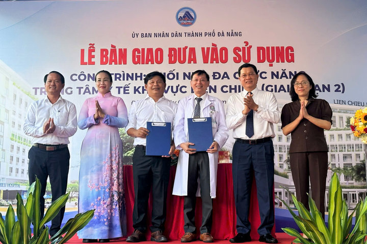 Đà Nẵng đưa vào sử dụng khối nhà đa chức năng tại Trung tâm Y tế khu vực Liên Chiểu