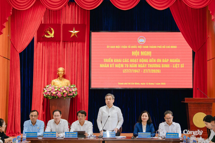 TP.HCM đẩy mạnh công tác đền ơn đáp nghĩa dịp 27/7