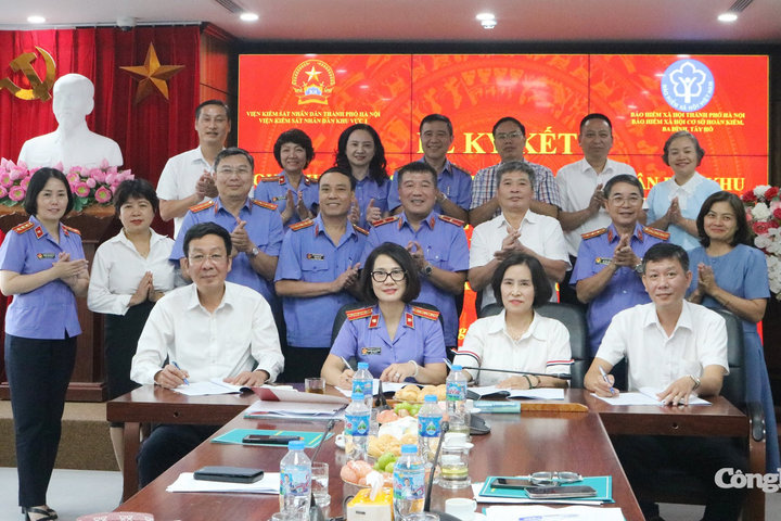 Hà Nội: Viện KSND khu vực 1 và BHXH phối hợp bảo vệ quyền lợi người lao động