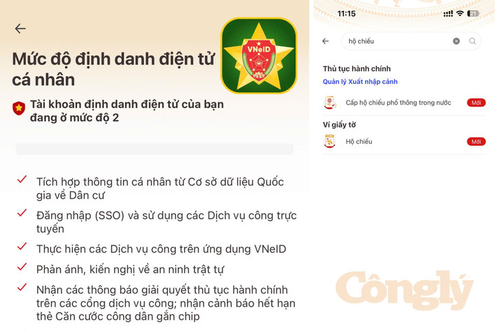Từ 15/8/2026, tích hợp VNeID thế nào để làm hộ chiếu được miễn lệ phí?