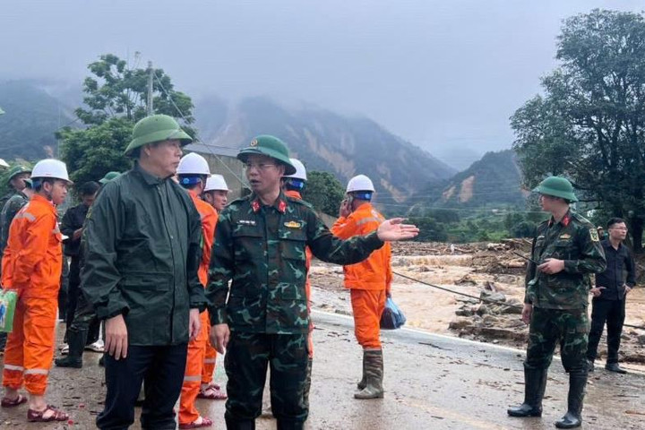 Lai Châu huy động 500 người ứng trực cứu hộ vùng lũ Mường Than