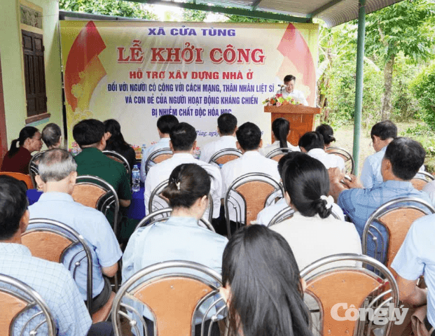 361 mái nhà cho những gia đình chịu di chứng chiến tranh