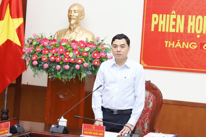 Ông Nguyễn Hoài Anh giữ chức Thứ trưởng Thường trực Bộ Dân tộc và Tôn giáo
