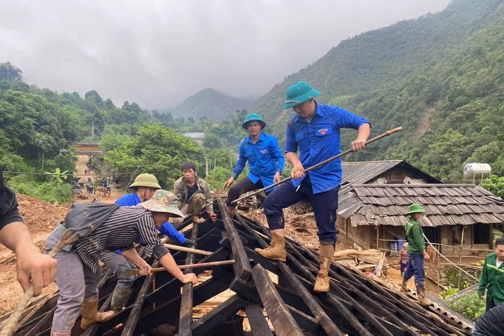 Sơn La huy động lực lượng khắc phục hậu quả mưa lũ