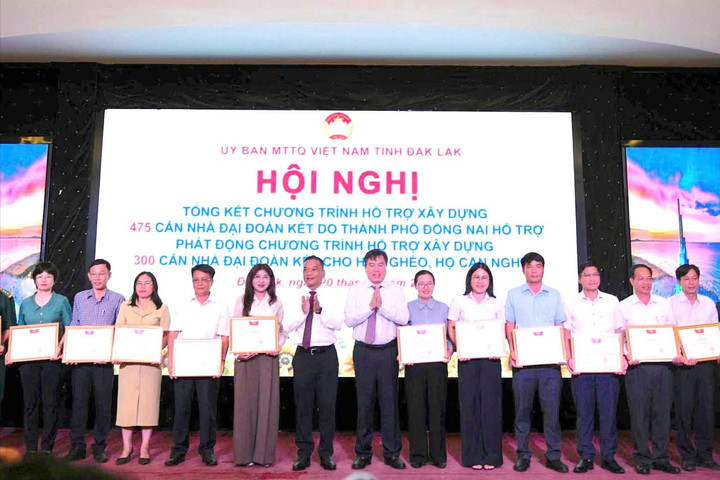 Đắk Lắk: Phát động xây dựng 300 nhà Đại đoàn kết do Tổng Bí thư, Chủ tịch nước Tô Lâm tặng