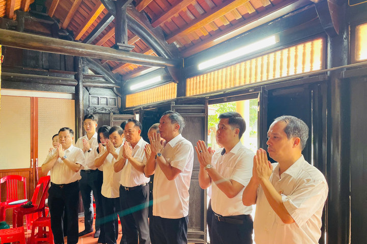 TAND TP. Hải Phòng dâng hương, tri ân các anh hùng liệt sĩ