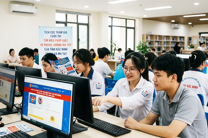 Bắc Ninh tổ chức Cuộc thi trực tuyến “Tìm hiểu pháp luật về phòng, chống ma túy”