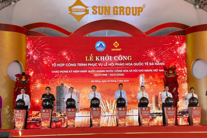 Khởi công Tổ hợp công trình phục vụ lễ hội pháo hoa quốc tế Đà Nẵng