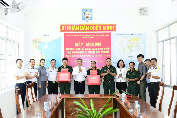 TP.HCM tổ chức chuỗi hoạt động tri ân tại Côn Đảo