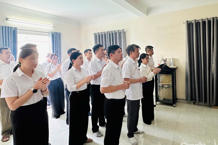 TAND tỉnh Nghệ An tổ chức chuỗi hoạt động ý nghĩa nhân dịp 27/7