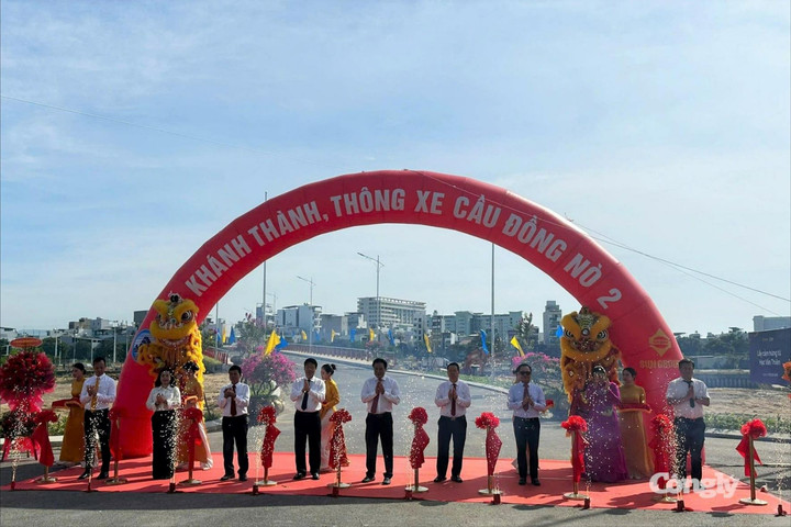Cầu Đồng Nò 2 chính thức thông xe, tăng kết nối phía Đông Nam Đà Nẵng