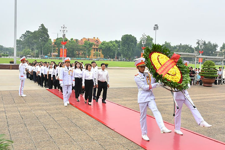 TAND khu vực 1 - Hà Nội sinh hoạt chính trị tri ân các Anh hùng liệt sĩ