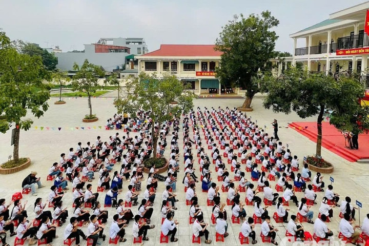 Sắp xếp mạng lưới trường công lập tại “siêu phường” Hạc Thành