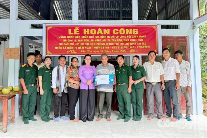 Biên phòng TP.HCM chung tay chăm lo gia đình chính sách