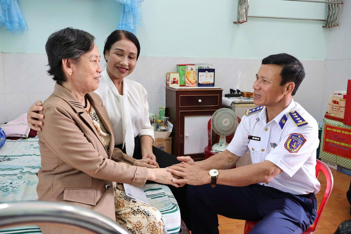 BTL Vùng Cảnh sát biển 2 đẩy mạnh hoạt động tri ân người có công