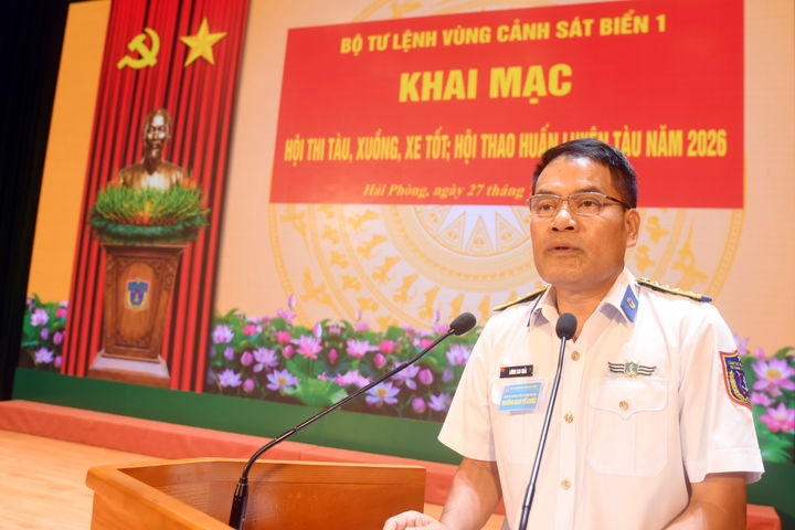 Khai mạc Hội thi tàu, xuồng, xe tốt - Hội thao huấn luyện tàu năm 2026
