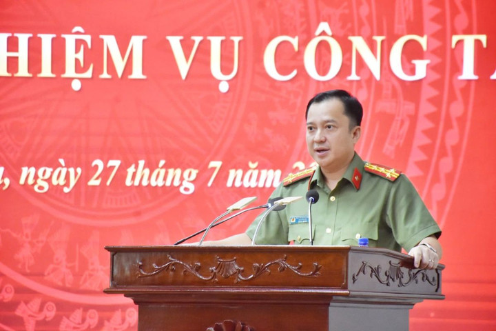 Đại tá Trần Thái Quang Hoàng điều hành Công an tỉnh Thanh Hóa