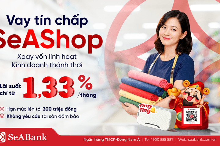 Không để lỡ thời điểm kinh doanh vì thiếu vốn