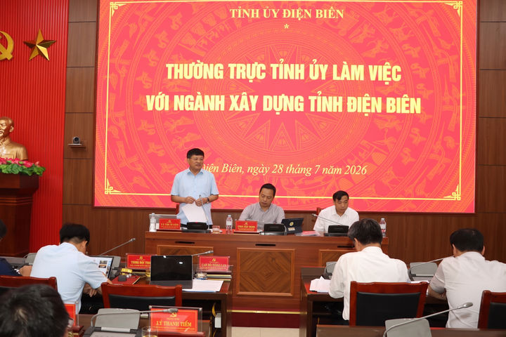 Bí thư Tỉnh ủy Điện Biên yêu cầu ngành xây dựng tăng tốc các dự án trọng điểm
