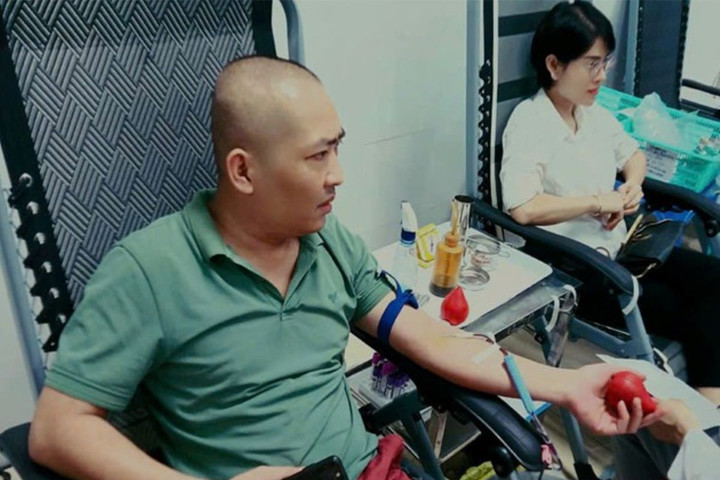 4 Công an Thanh Hóa hiến máu khẩn cấp cứu bệnh nhân nguy kịch
