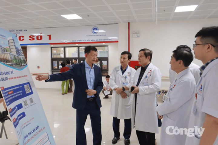 Bệnh viện Ung bướu Nghệ An: Đổi mới quản trị, nâng chất lượng khám chữa bệnh