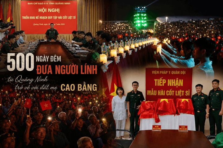 "500 ngày đêm" đưa người lính từ Quảng Ninh về với quê hương Cao Bằng