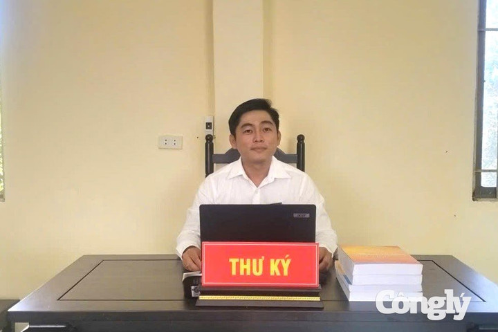 Thư ký Trần Thành Thật: Lặng thầm góp sức giữ gìn công lý