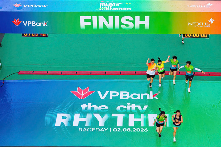 VPBank Ho Chi Minh City Music Half Marathon 2026 khép lại mùa đầu tiên đầy cảm xúc