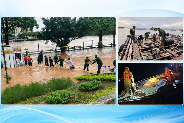 Bộ đội Biên phòng Quảng Ninh trên tuyến đầu phòng, chống thiên tai