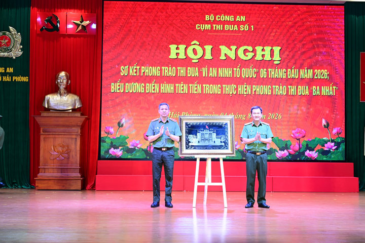 Cụm thi đua số 1, Bộ Công an: Điều tra 4.546 vụ phạm pháp hình sự trong 6 tháng đầu năm 2026