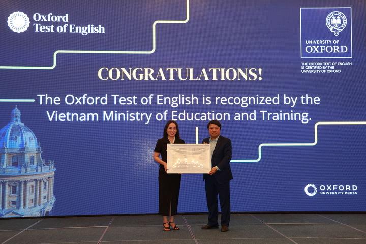 Nhà xuất bản Giáo dục mở rộng hệ sinh thái cùng Oxford Test of English