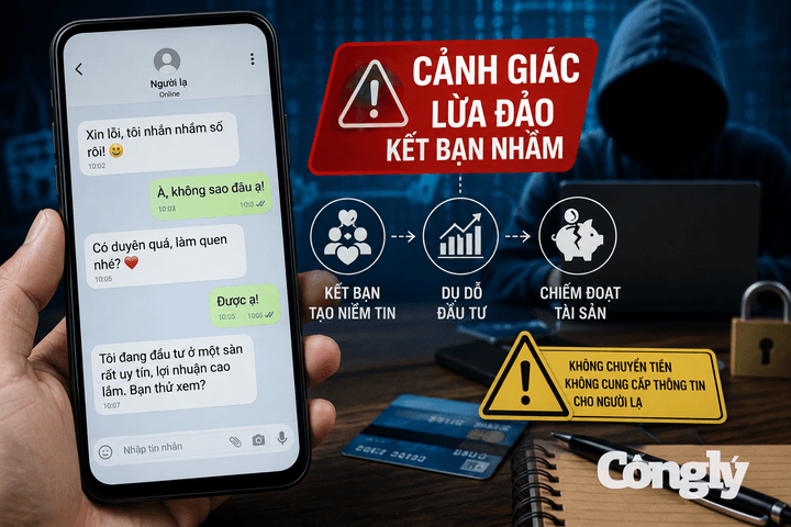 Từ một tin nhắn “nhầm số” đến chiếc bẫy đầu tư trên mạng