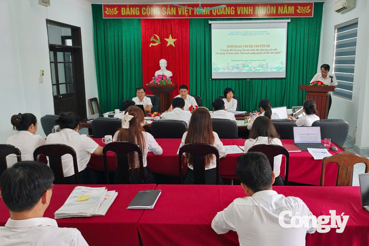 TAND khu vực 3 - Huế đẩy mạnh chuyển đổi số gắn với cải cách tư pháp